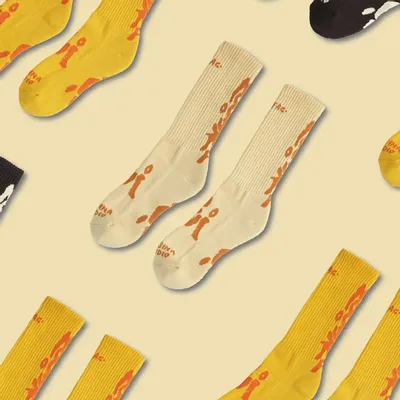Chaussettes - Chaussettes RAFAC en laine de café à mi-mollet - RAFAC SOCKS