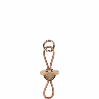 Gifts - Monkey gold keychain witt Natural Leather - Kay Bojesen - ROSENDAHL DESIGN GROUP A/S