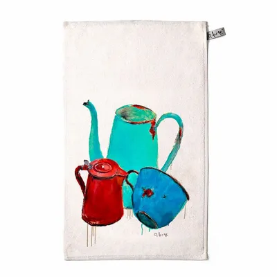 Tea towel - Charline hand towels - A.LORETTE
