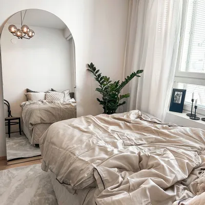 Mirrors - Arch - Large Modern Mirror (90x190cm) - SCANDINAVIAN GLASSFACTORY