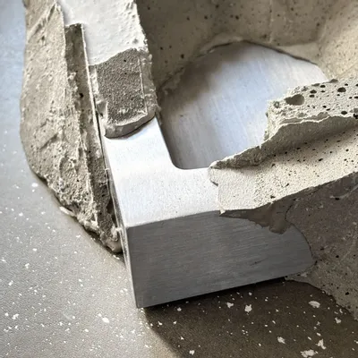 Bowls - Stainless Steel & Concrete Tray - CASE STUDIOS