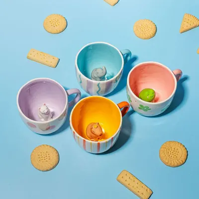 Tasses et mugs - Tasse Surprise Hidden Cat - SASS & BELLE