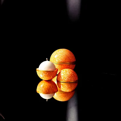 Gifts - Bollywood Orange Blossom Globe Candle - PONPON CURIOSITAS