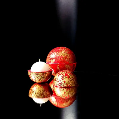 Cadeaux - Bougie Globe Thé Vert - PONPON CURIOSITAS