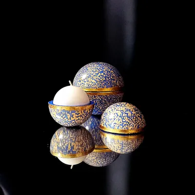 Gifts - Globe candle\" Bollywood\” Sandalwood - PONPON CURIOSITAS