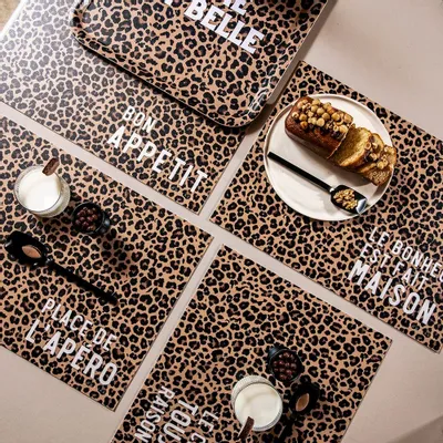 Sets de table - Set de table et Dessous de verre en Vinyle. 100% made in France. - PODEVACHE