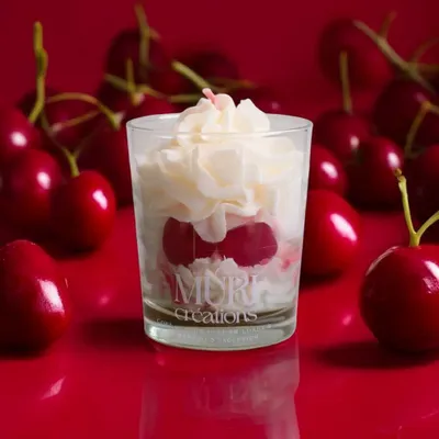 Cadeaux - Bougie 200ml - Cerise Noire Explosif - MURI CREATIONS