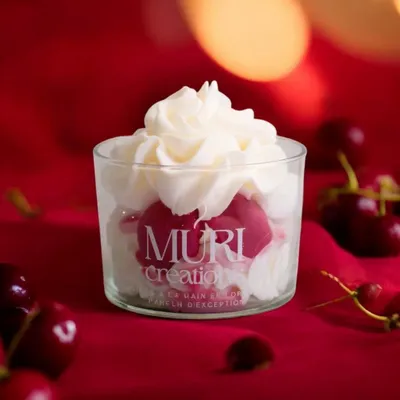 Cadeaux - Bougie Cerise Noire Explosive - 150ml - MURI CREATIONS