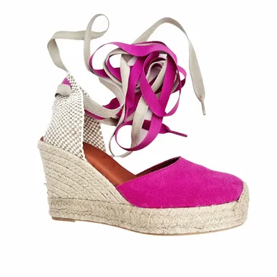 Apparel - Handmade Suede Wedge Espadrilles – Customisable - ATELIER COSTÀ