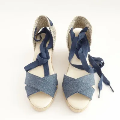 Shoes - Handmade Cross-Strap Espadrilles – Customisable - ATELIER COSTÀ