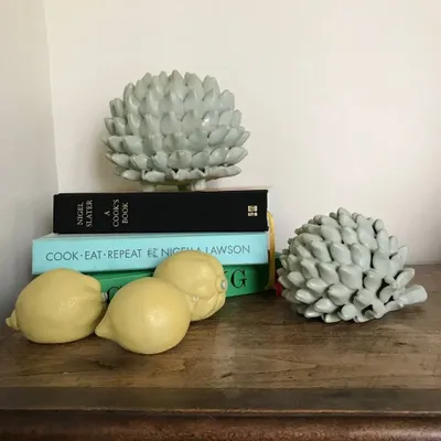 Decorative objects - Decorative object "Green artichoke" - GALERIE SANA MOREAU