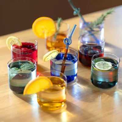 Verres - Série de verre RAINBOW - TRANQUILLO