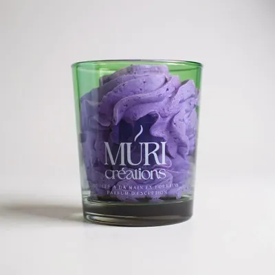 Gifts - Violet scented candle - 200ml - MURI CREATIONS