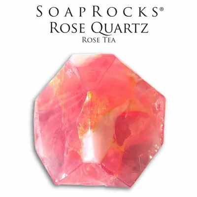 Savons - Savon SoapRocks Rose Quartz 170 gr - SOAPROCKS