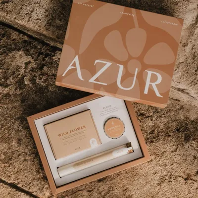 Savons - BLOOM - coffret cadeau - AZUR NATURAL BODY CARE