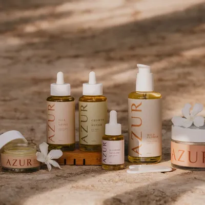 Savons - Huile pour le corps Wild Flower - AZUR NATURAL BODY CARE