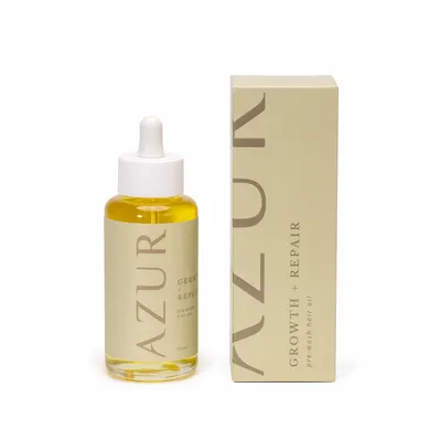 Savons - CROISSANCE ET RÉPARATION | Huile capillaire de prélavage 100 % naturel - AZUR NATURAL BODY CARE