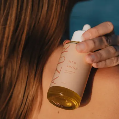 Savons - SILK + SHINE | Huile capillaire légère - AZUR NATURAL BODY CARE