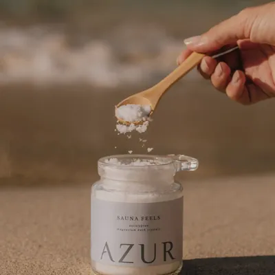 Soaps - Bath crystals 240 g - AZUR NATURAL BODY CARE