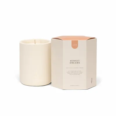 Candles - Sunset Dreams | scented candle - AZUR NATURAL BODY CARE