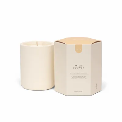 Candles - Wild Flower | scented candle - AZUR NATURAL BODY CARE