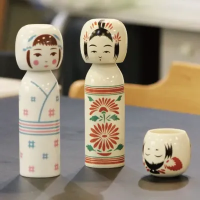 Decorative objects - Kokeshi Porcelain - SANYEI(DEUTSCHLAND)GMBH