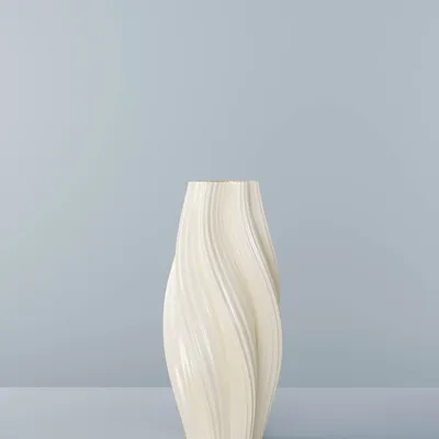 Office design and planning - 3D printed vase "Hot Ice Cream Slim" - AUURA