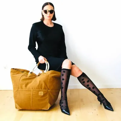 Bags and totes - LARGE TOTE BAG - TRAVELER'S BAG - TRAVAUX EN COURS...