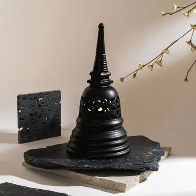 Bougeoirs et photophores  - Le stupa éclairant - WAT ABOUT SIAM