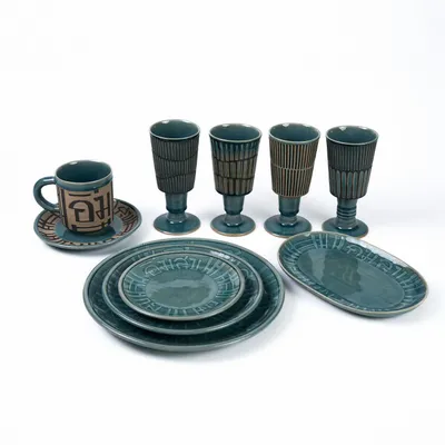 Assiettes au quotidien - Set de table Im Sook - CHIANGMAI CELADON