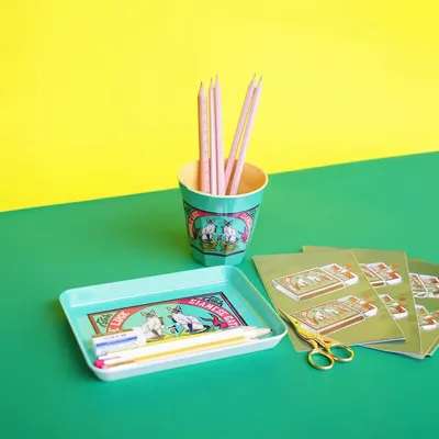Kitchen utensils - SIAMESE CAT - Tray & Cup - DAROON