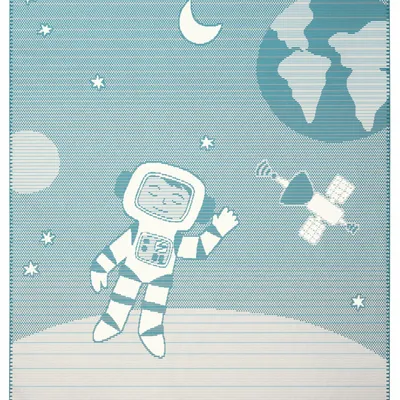 Plaids - Couvertures pour Bébé - coton et acrylique - BIEDERLACK