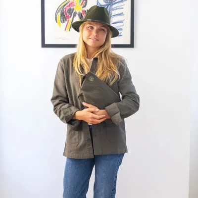 Hats - Chapeau feutre bord large GALON ETHNIC - TRAVAUX EN COURS...