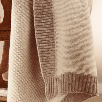 Plaids - Couverture tricotée pour enfants Wool Knit - BIEDERLACK