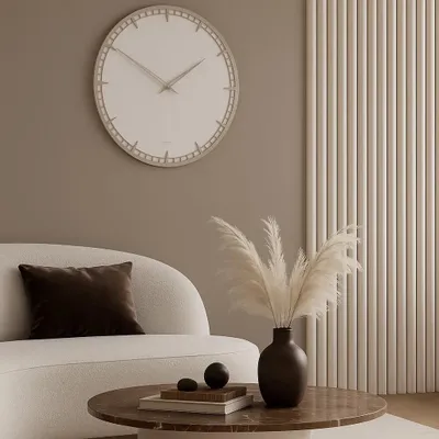 Horloges - ELOISE - Horloge murale personnalisée | 60 × 60 cm - CALLEADESIGN