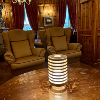 Table lamps - VOLTA - Solid Maple Wood - SHALL WE PLAY A GAME?