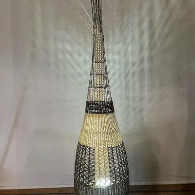 Pièces uniques - sculpture éclairée - VANNERIE ROMAND'ART