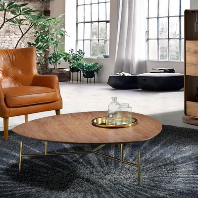 Fauteuils - Fauteuil Chester en cuir marron - ANGEL CERDÁ