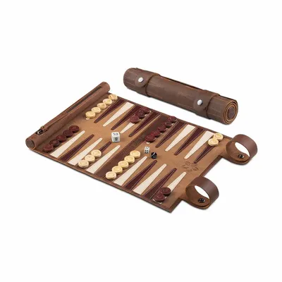 Accessoires de voyage - MELIA Games Backgammon Enroulable - MELIA GAMES / CROWN & TIGER