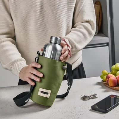 Boîtes de conservation - Sac à bouteille Isotherme - Fabriqué avec du PET recyclé - BLACK+BLUM EUROPE