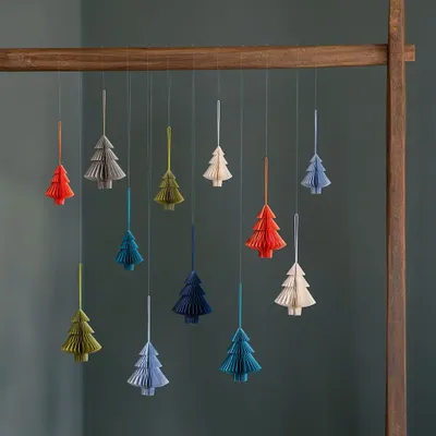 Objets de décoration - Pendentif en papier ARBRE - TRANQUILLO