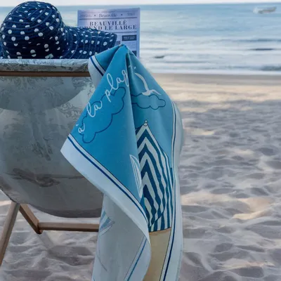 Tea towel - Tea towel at the beach - BEAUVILLÉ