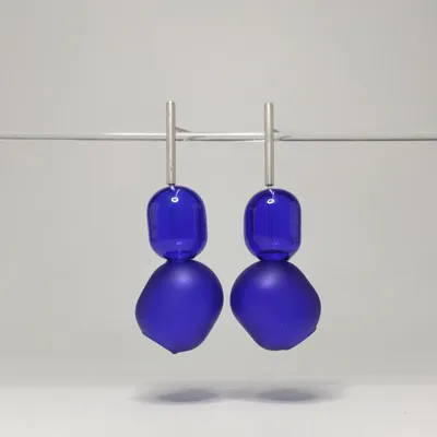 Bijoux - Boucles d'oreilles en verre soufflé - AGAPURNI