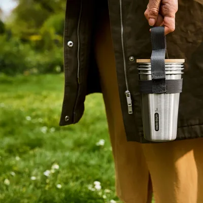 Outdoor kitchens - Stainless Steel Cups -  x4 cups  -  Outdoor range - BLACK+BLUM EUROPE