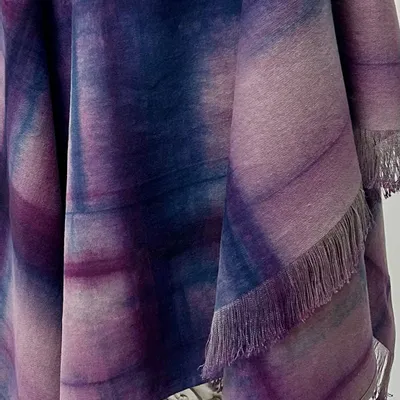 Throw blankets - HL 8 Hand-dyed hemp and linen blanket - OTTUNO