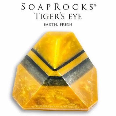 Soaps - Soaprocks Tiger Eye Soap 170g - SOAPROCKS