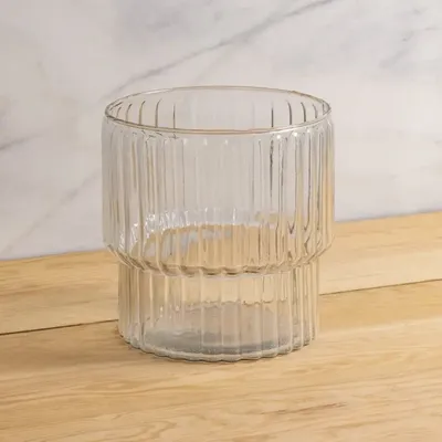 Accessoires pour le vin - Seau à champagne en verre nervuré - BE HOME