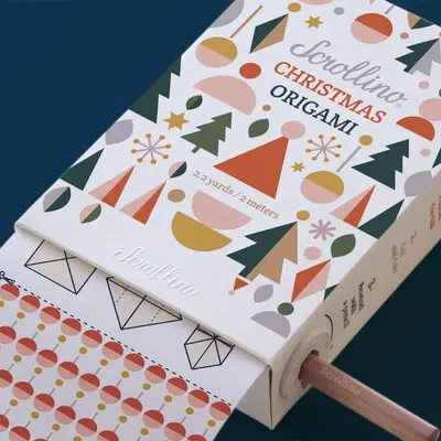 Loisirs créatifs pour enfant - Scrollino Origami de Noël - SCROLLINO