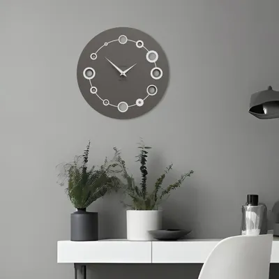 Clocks - Orbit Wall Clock – Modern Italian Design, 42 or 60 cm - CALLEADESIGN