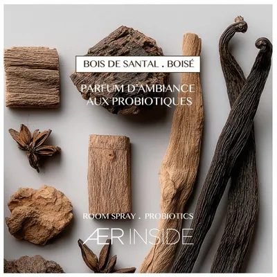 Parfums d'intérieur - SPRAYS D'AMBIANCE AUX PROBIOTIQUES - AER INSIDE